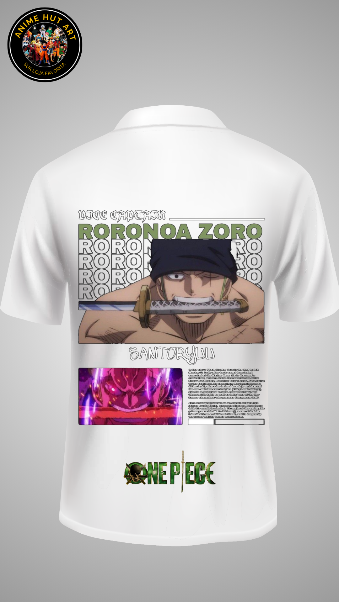 Exclusive T-Shirt - Roronoa Zoro Edition 2